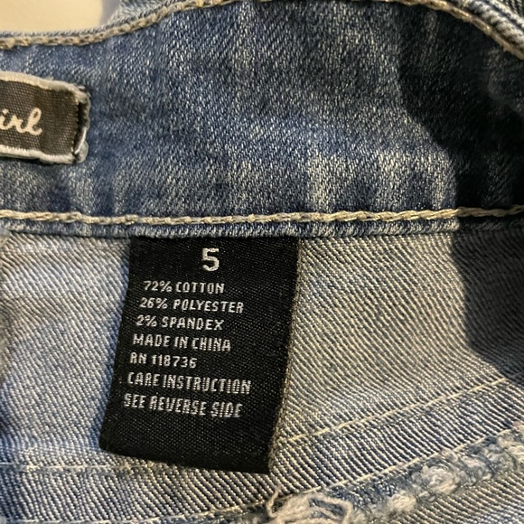 Sound girl denim shorts - Picture 6 of 6